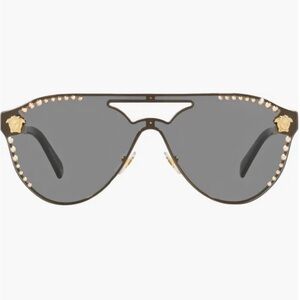 Versace 42mm Shield Sunglasses